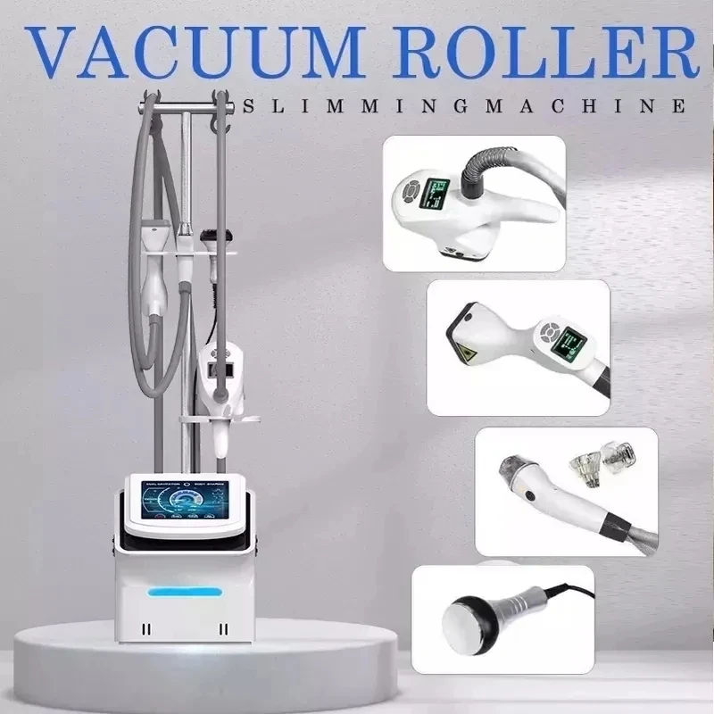 2024 V8 Vacuum Roller Slimming Machine Portable 4 IN 1 Body Shaping Fat Cellulite Remover Weight Loss Machine