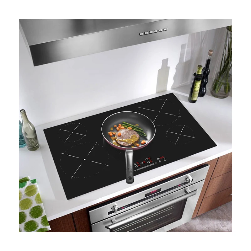 

Factory Price Kitchen induction cooker ceramic glass for induction cooker 5 burners hidden induction cooktop