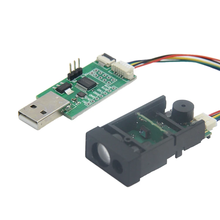 40m Range Distance Measurement Digital Signal Serial Communication Output Industrial Laser Distance Sensor Price With USB