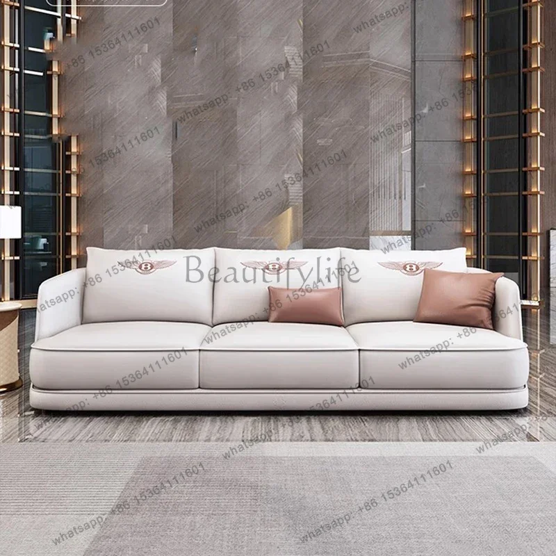 Luxury Leather Living Room Sofas Nordic Sectional Lounge Hallway Living Room Sofas Bedroom Minimalist Muebles