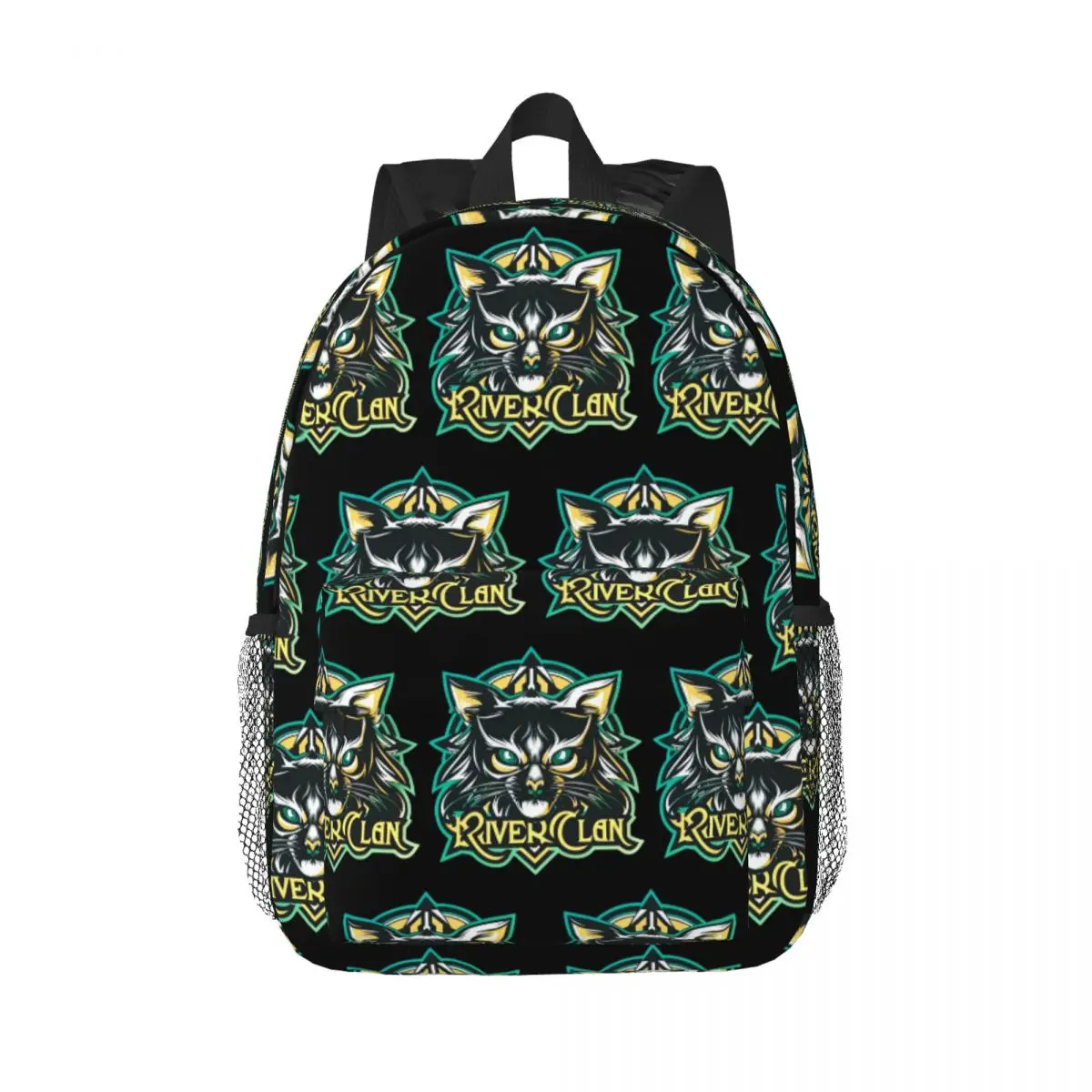 

Warrior Cat Riverclan Backpack Hot Sale Daypack Large Capacity Boys Girl BookBag Shoulder Bags for Men Women Children School Bag