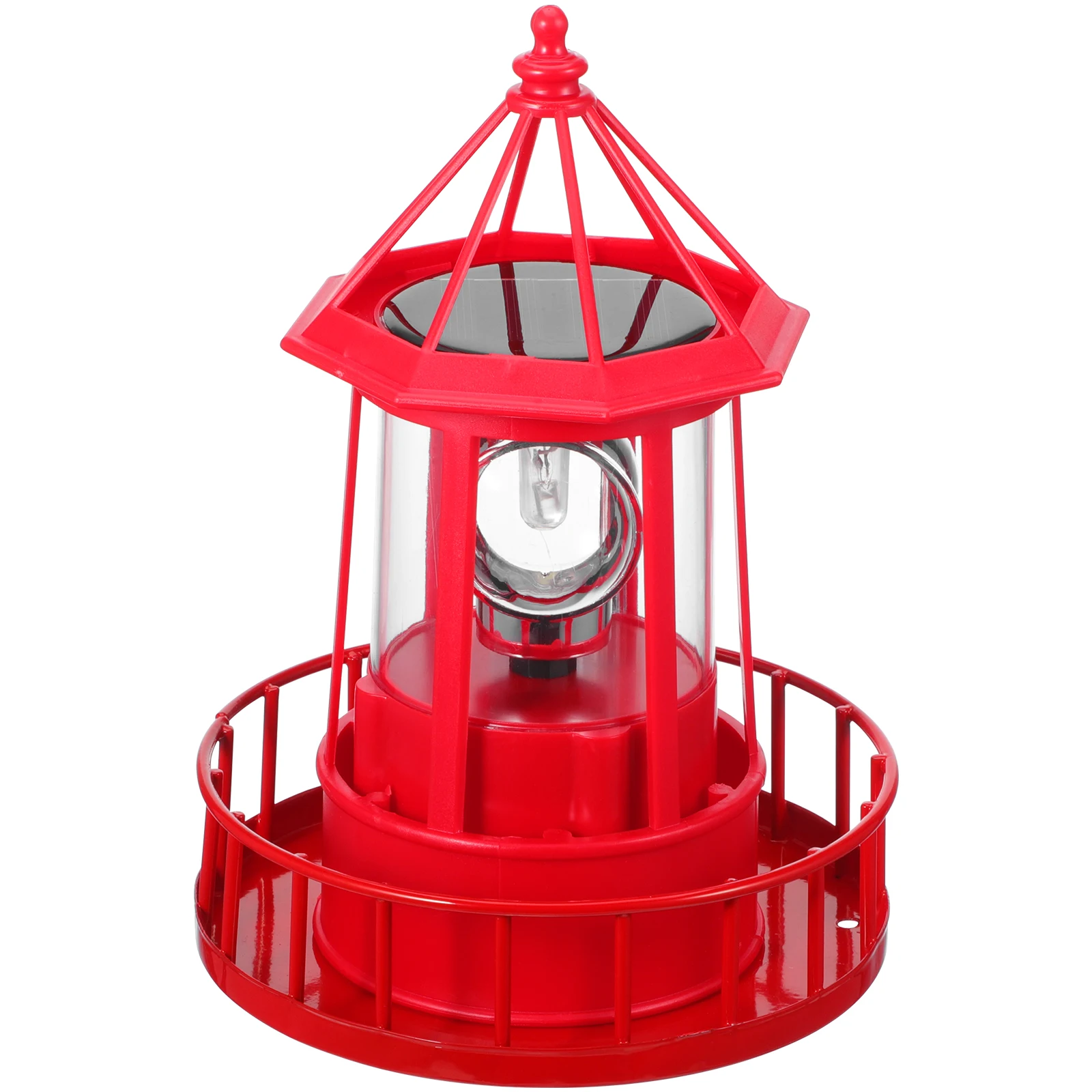 

Rotating Lighthouse Lights ABS Iron Rotating Lamp Lighthouse Durable Garden Yard Lawn Patio Outdoor Lighting Gifts Waterproof