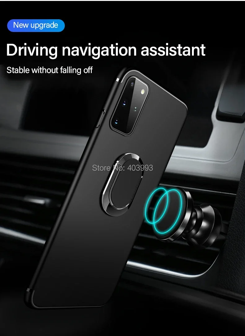 For Ulefone Armor 24 Case Luxury Magnetic Magnet Car Finger Ring Case On For Ulefone Armor 24