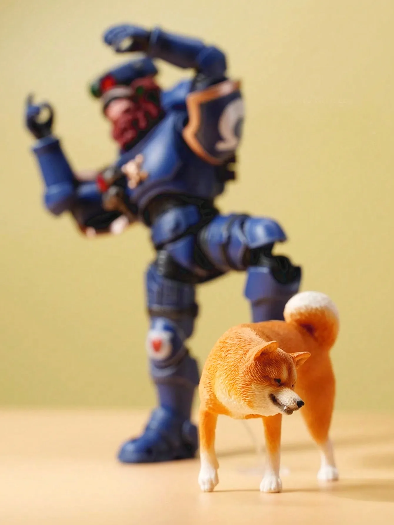 1 Set Funny Shiba Inu Dog Ornaments (With Poop & Urine Stream) – 1/6 Scale Miniature Simulated Animal Model, Fun Home Decor view 5