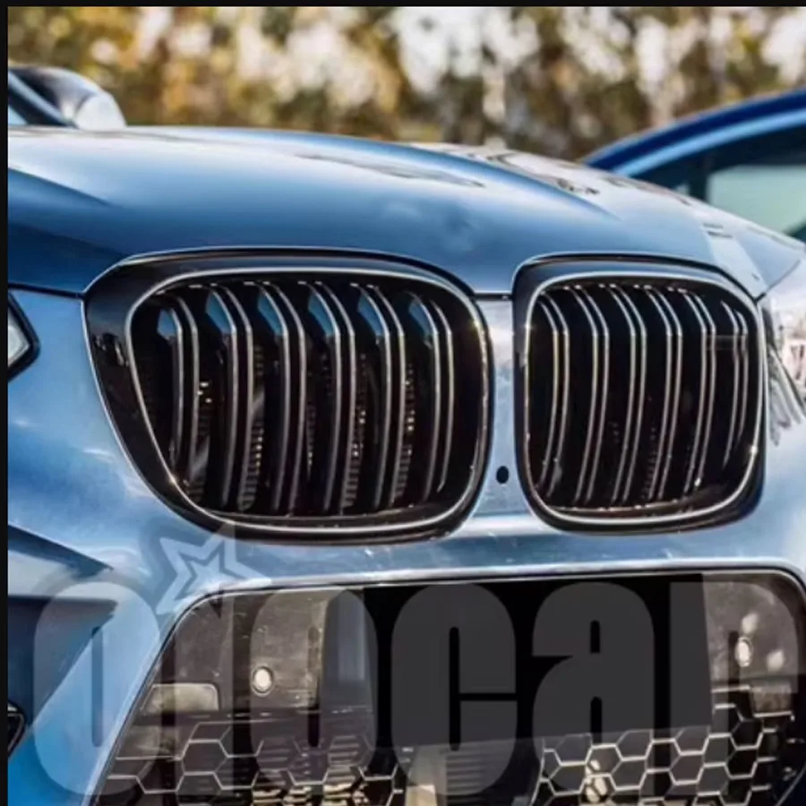 

X3M X4M Style Front Glossy Black Grille for BMW X3 G01 and X4 G02