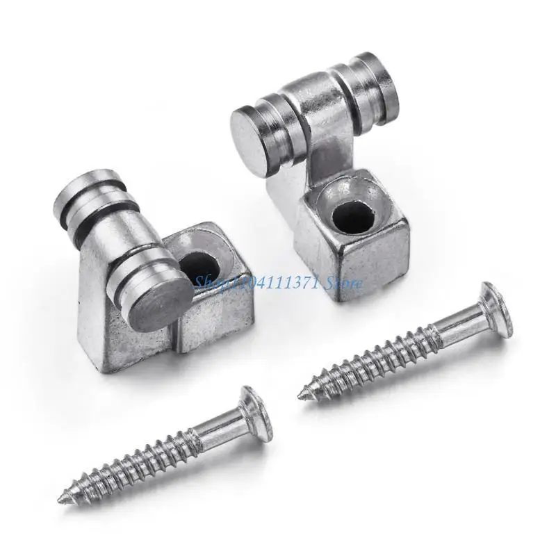 P9FC Metal Guitar String Tree Retainer Set with Mounting Screw Improve Tuning Stability&Extend String Life Guitar Loaded