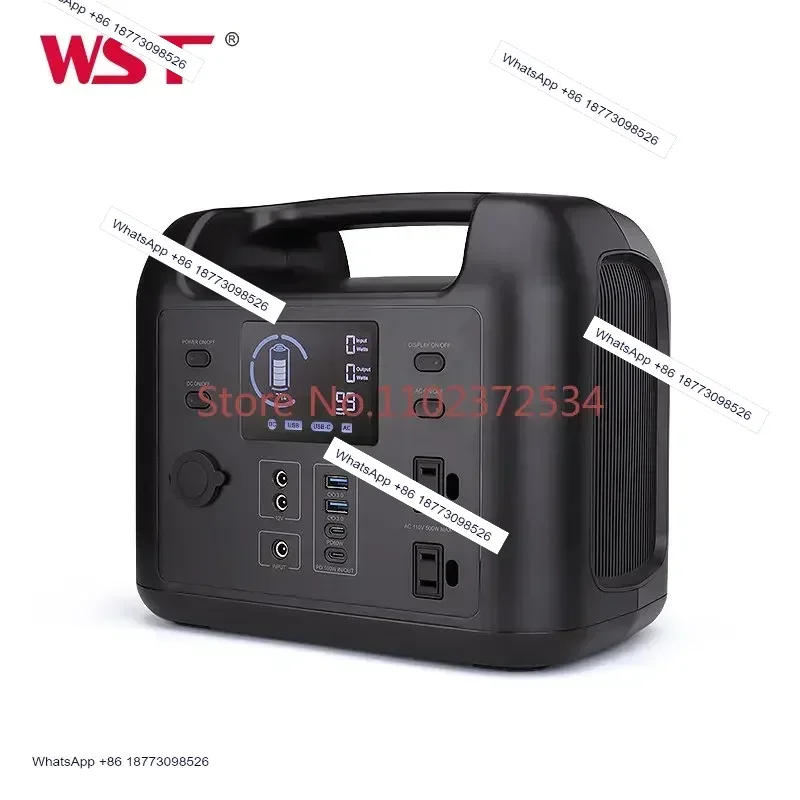 

power bank 110v portable power station 500W lifepo4 portable power supply high voltage