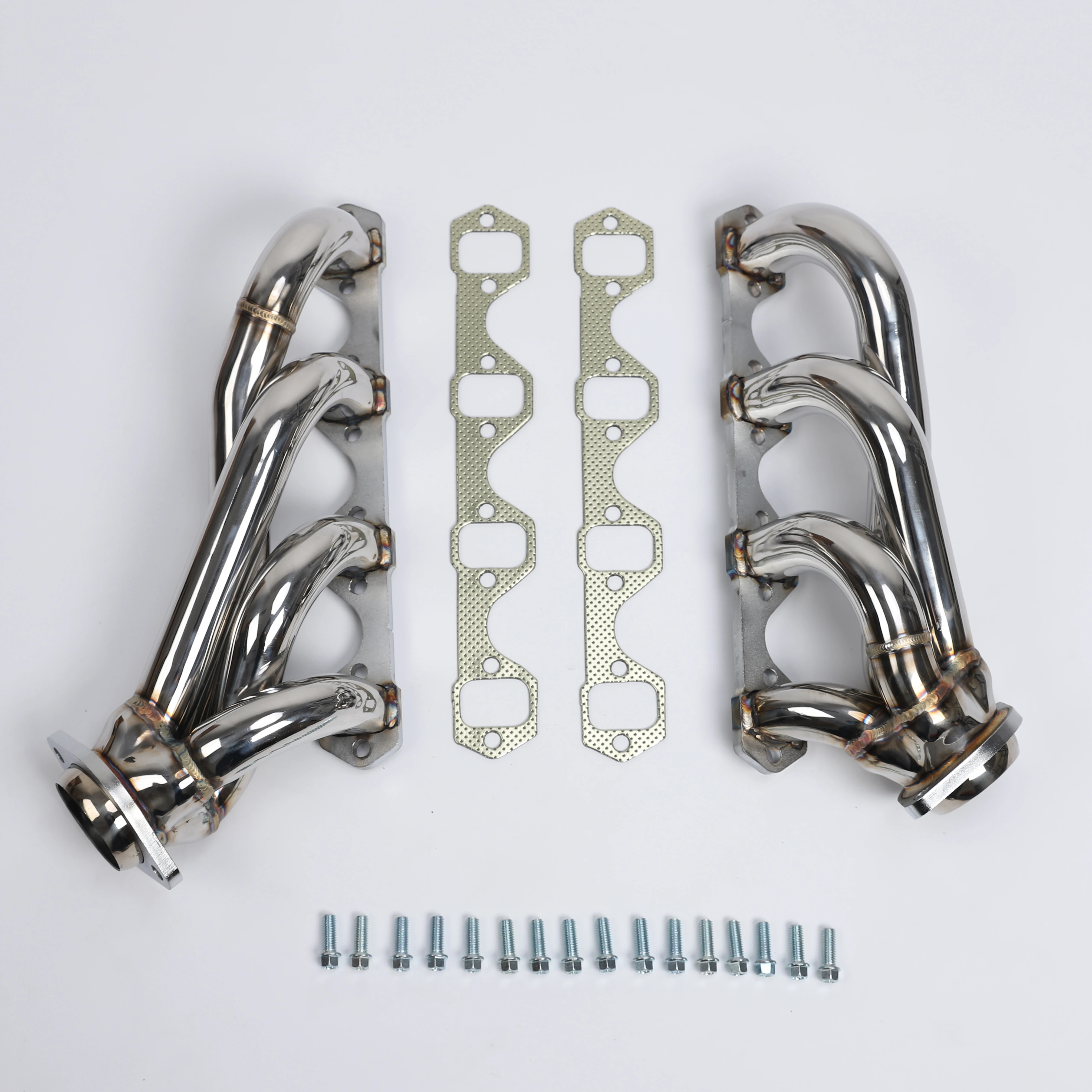 Small Block For Ford 289 302 351W Rat Rod Shorty Exhaust Headers
