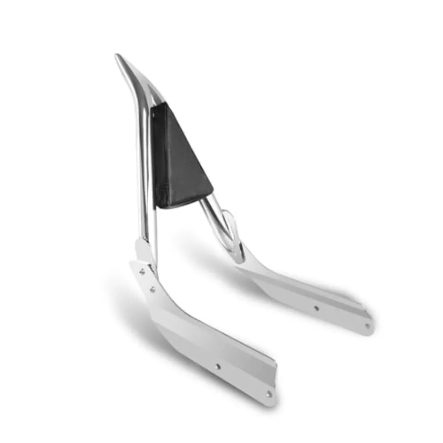 

Motorcycle passenger backrest for Honda VTX 1300/1800 models 2002-2008,chrome-plated steel, silver, 21-inch height with ergonom