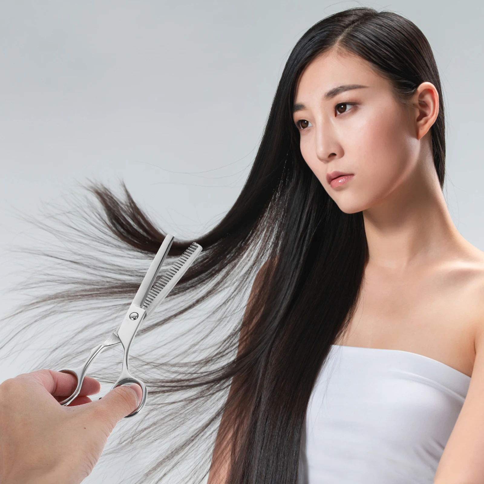 

Парикмахерские ножницы, металлические парикмахерские ножницы премиум-класса для домашнего салона, филировочные ножницы для стрижки волос, инструменты для стрижки