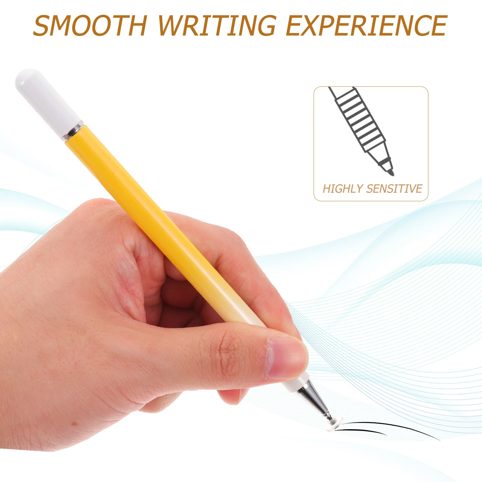 

Screen Touch Stylus Pen High Sensitivity Color Gradient Compatible with Smartphone Tablet Capacitive Pen Practical Screen Pens