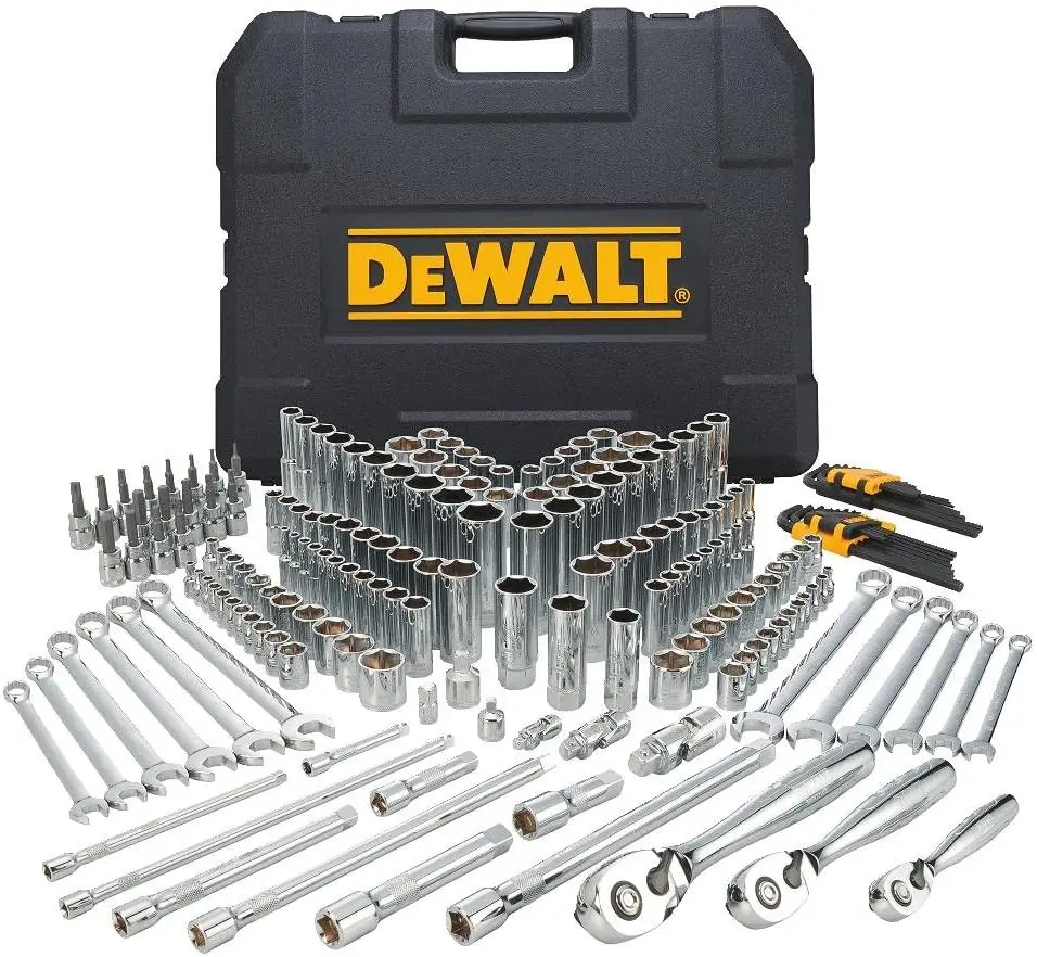 DEWALT Mechanics Tool Set, Drill/Driver & Impact Driver Combo Kit (DCK240C2)