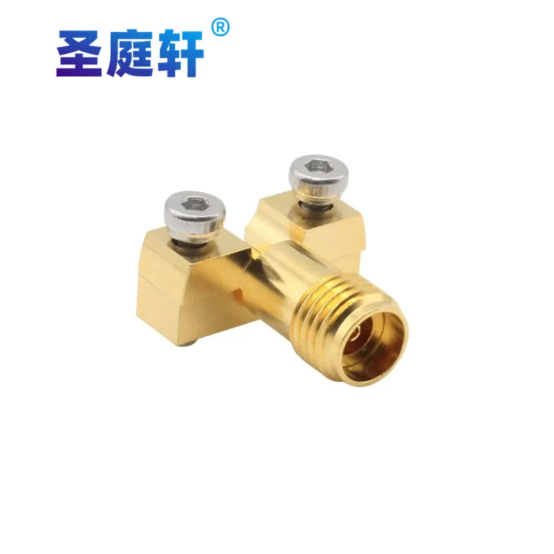 SMA clamp female head 26.5GHZ SMA female head offset test head high-frequency SMA 3.5 female head connected to PCB board