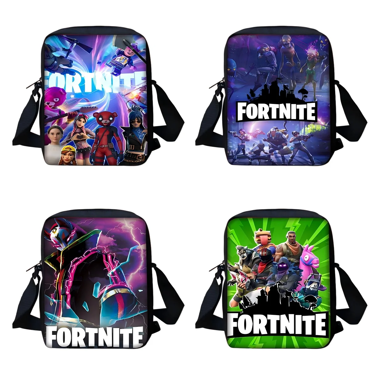 

Popular Game FortniteS Boy Girls Printed Shoulder Messenger Bag Child Casual Handbag Men Women Phone Bag Shopping Bag