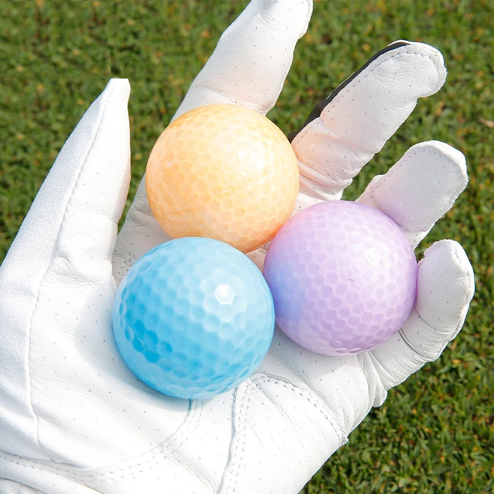 Factory New Multi Colored Solid Balls Custom 2nd 3rd Tier Practice Balls Golf Colour Balls