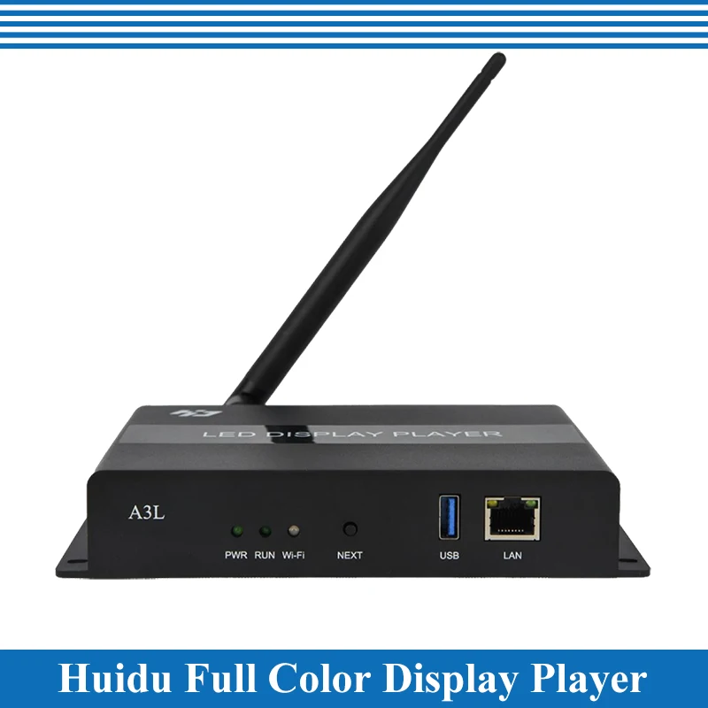 Huidu HD-A3L With WiFi Support Max 655,360 Pixels Full Color LED Display Controller Async Multimedia Player