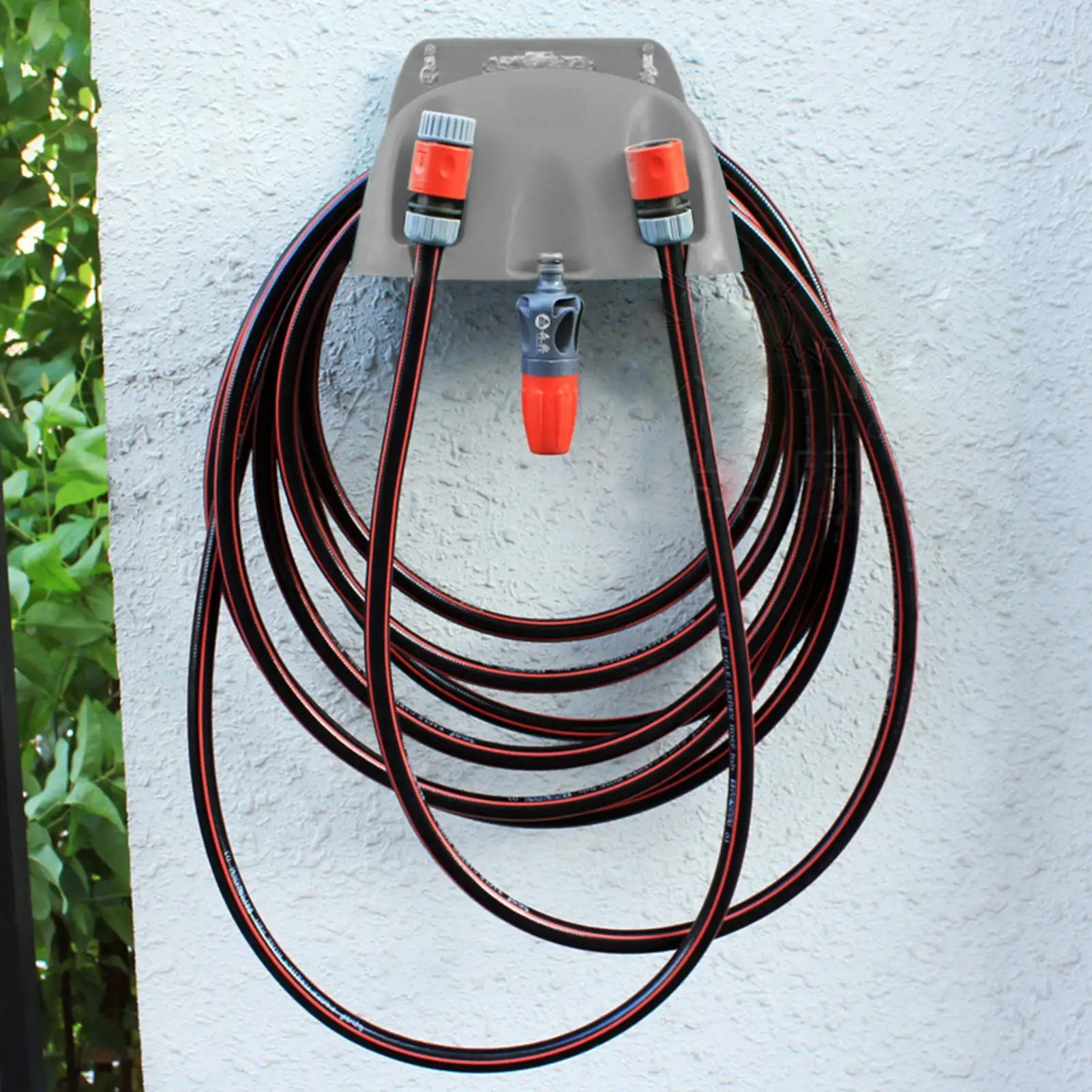 Hose Hanger Wall Mount Heavy Duty Water Pipe Storage Rack Water Hose Holder For Home Garage Basement Utility Room Outdoor view 4