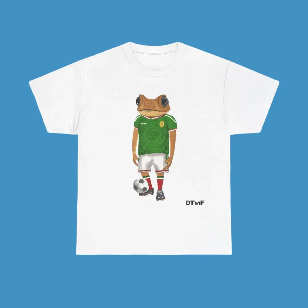 2026 New Y2K Aesthetic Bad Bunny DTMF & Sapo Concho Retro Hip Hop Graphic Pattern High-Quality Comfortable Loose Unisex T-Shirt