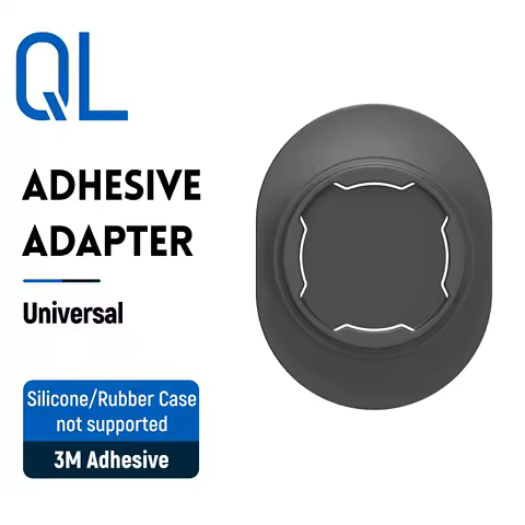 Lock-in Design Mount Adapter Sticker Patch For Quad-style Bicycle/Moto/Car/Bike/MTB/Motorcycle/Scooter Handlebar Phone Holder