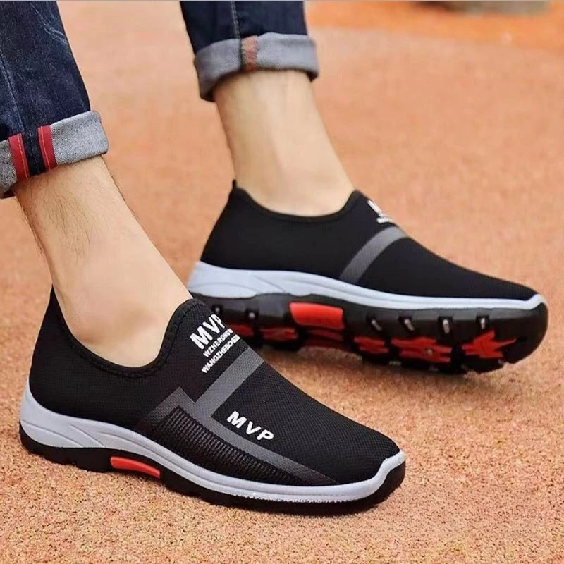 

Men Mesh Shoes Lightweight Casual Sneakers Men Fashion Casual Walking Shoes Breathable Slip on Mens Loafers Zapatillas Hombre