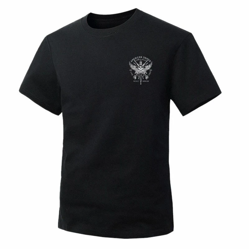 صيف جديد القطن قصير الأكمام تي شيرت مطبوع العسكرية الرجل القوي التدريب في الهواء الطلق تنوعا الرجال والنساء بلوزة فضفاضة غير رسمية #2