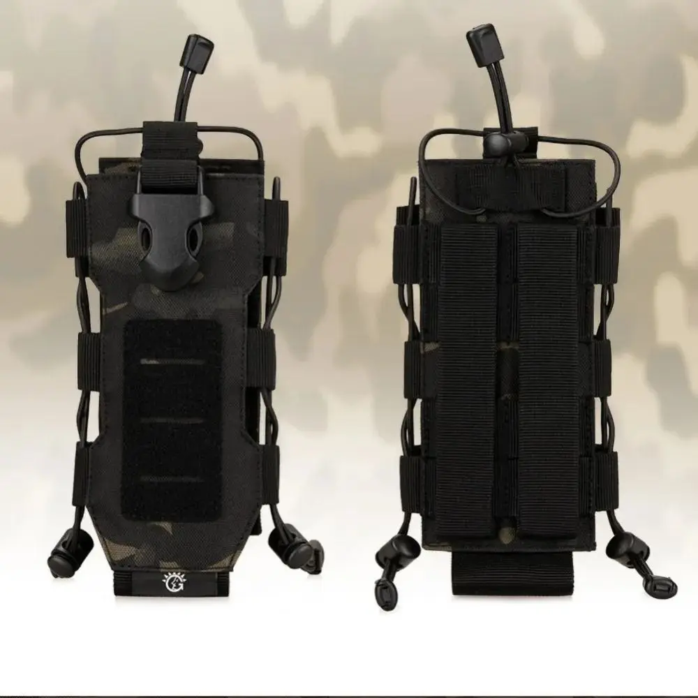 Adjustable Water Bottle Pouch Wear-resistant 300ml-850ml Canteen Cover Holster Molle System Waterproof Kettle Bags