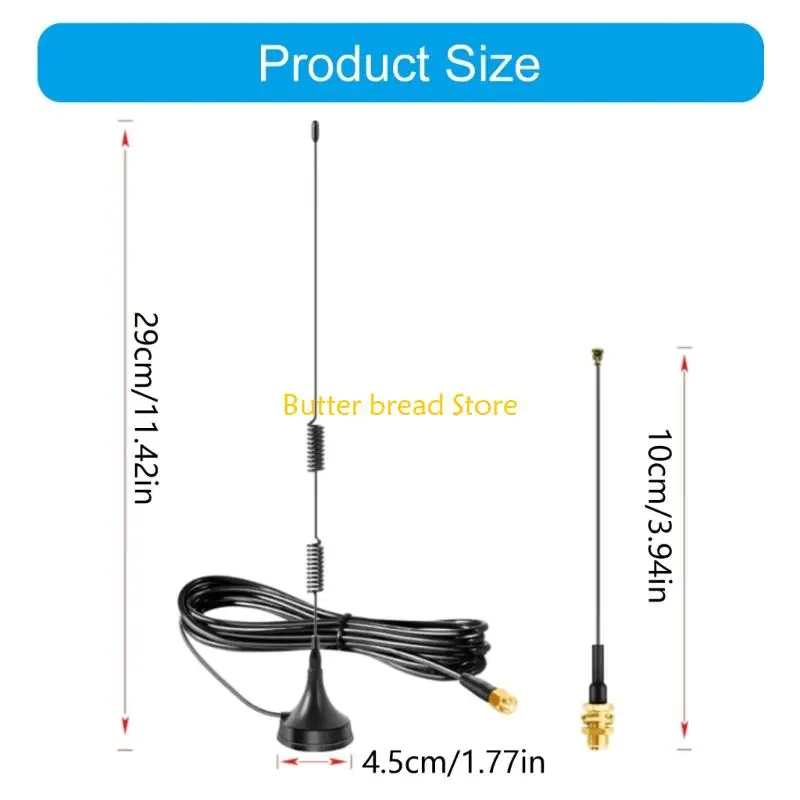 W89C يعزز مجموعة هوائيات الاتصالات مع تصاعد مغناطيسي لتحسين استقبال الراديو ونطاقات التردد العريضة لراديو الراديو