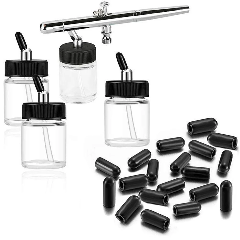 

20Pcs Airbrush Bottle Nozzle Cap Universal Fit Durable Lightweight Suitable for Various Spray Pen Bottles Airbrush Bottle Caps