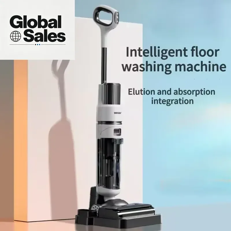 Designed for busy homeowners and professionals seeking efficient cleaning solutions, this WOSAI cordless wet dry vacuum