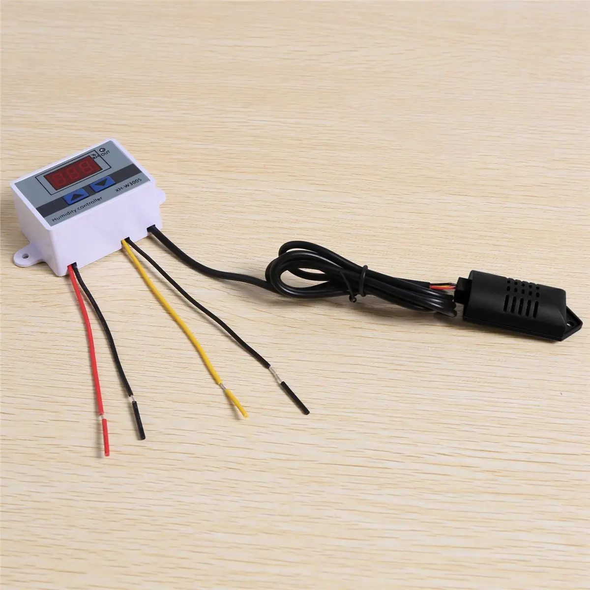 ✼Digital Humidity Controller Hygrometer Humidity Control Switch 0~99%Rh Hygrostat With Humidity Sensor AC220V