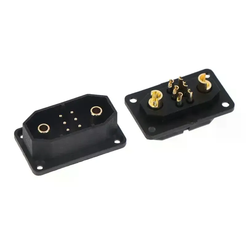 Connect RC Batteries! HY2+6P Copper Male Female Plug Adapter For Balance Car Servo Lithium Battery