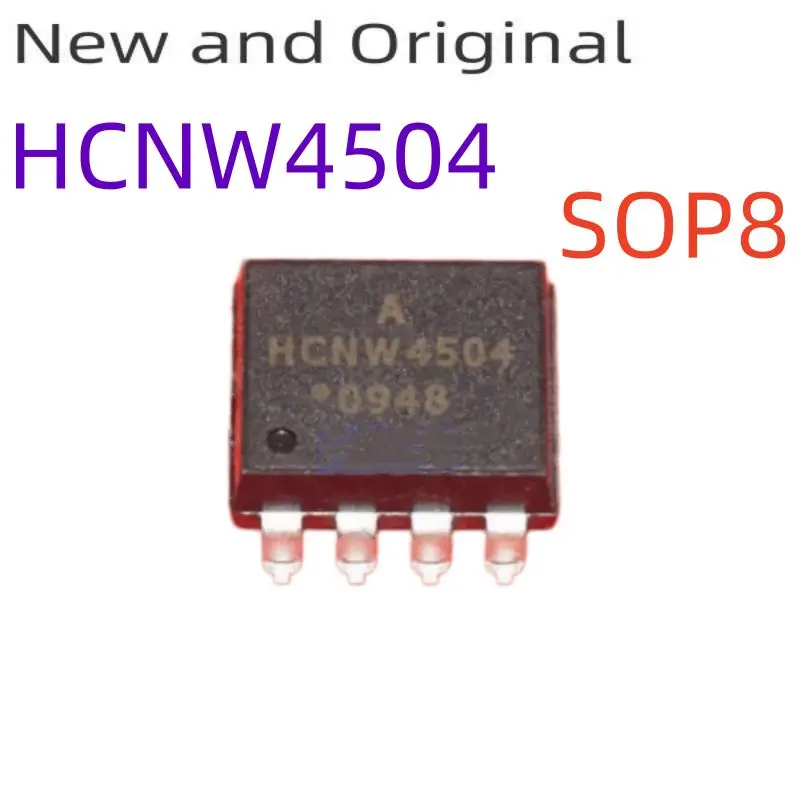 Hcnw4504 Sop8 High Cmr High Speed Optocouplers