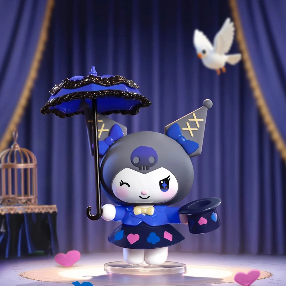 Toptoy Kuromi Magic Apprentice Blind Box Series Handgemaakte schattige goochelaar Desktop Ornamenten Ideaal verjaardagscadeau speelgoedfiguur