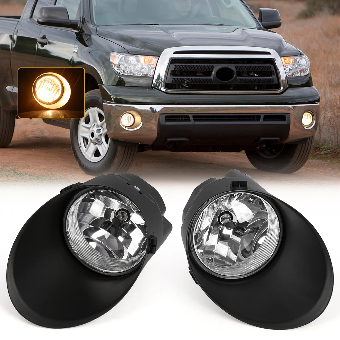 

LED Fog Lamp Relay Switch For Toyota Tundra Sequoia 2005 2006 2007 2008 2009 2010 2011 2012 2013 2014 2015 Halogen Light