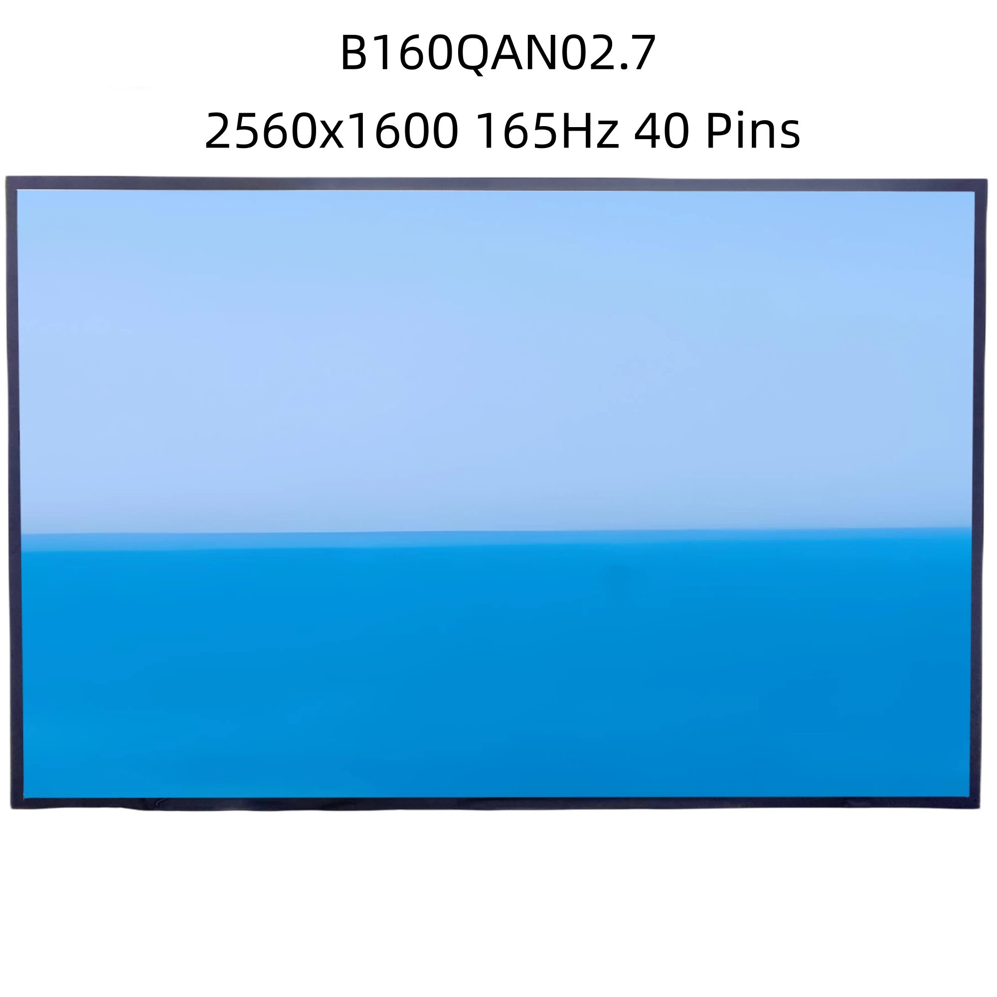 

B160QAN02.7 IPS 16,0-дюймовый оригинальный сменный дисплей, матричный ЖК-экран для ноутбука, НОВЫЙ