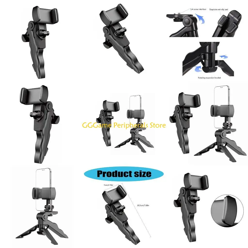 

U55B Pocket Sized Camera Phone Stand Tripods Video Recording Aid for Live Streaming