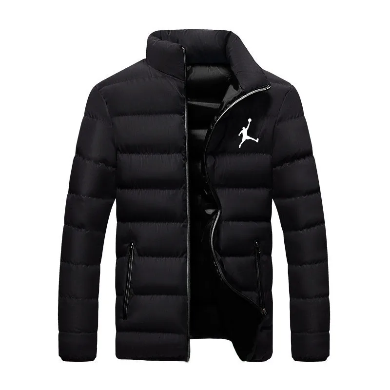 2024 Jackets Winter Men\'s Padded Jacket Middle-aged And Young Large Size Light Thin Short 23 Warm Coat