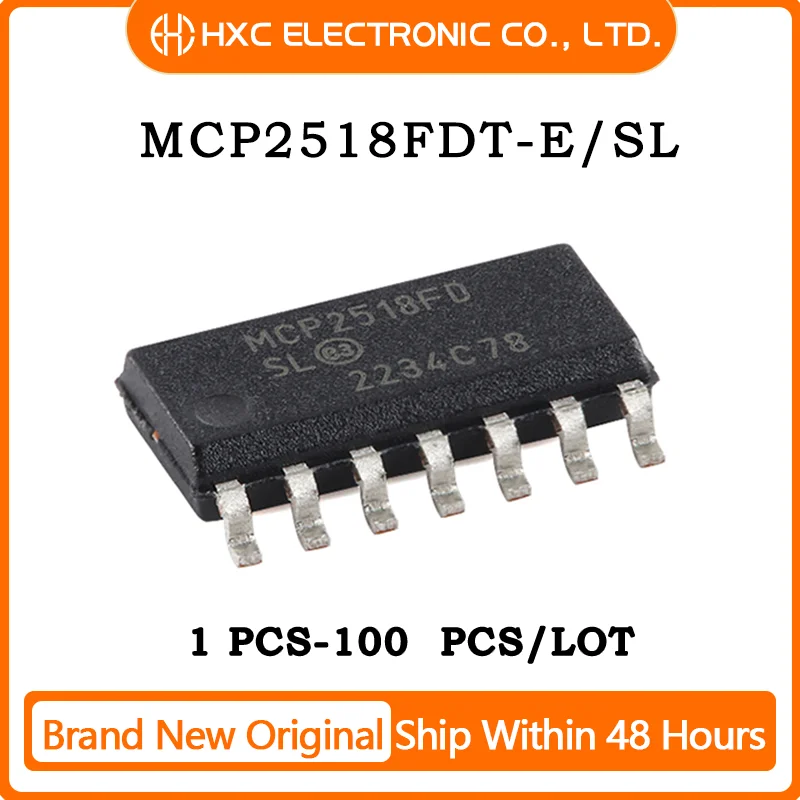 5PCS/10PCS/50PCS/100PCS 100% NEW MCP2518FDT-E/SL MCP2518FDT SOP14 CHIP