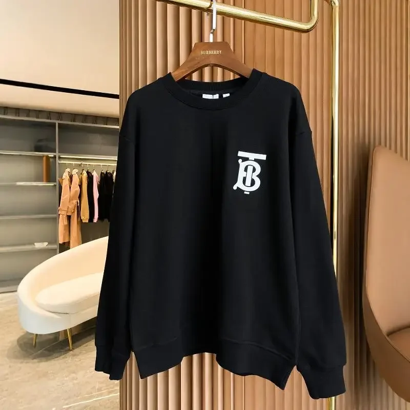 2024 Classic High-quality Letter Logo Men\'s Printed Trendy Clothing Crew Neck Sweater Casual Loose Cotton Long Sleeves