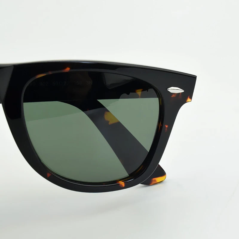 SUN Brille Classics Glaslinse Acetat Sonnenbrille Herren Y-2140 Doppelniet Design Brille Elegante weibliche quadratische UV-Sonnenbrille – Detail 17