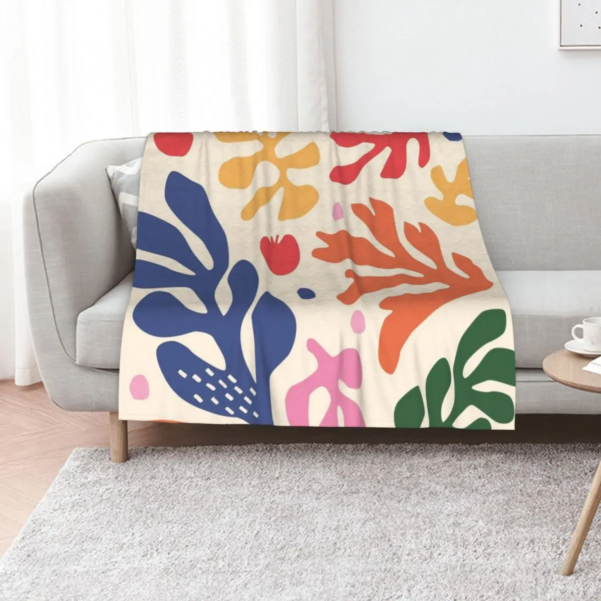 

Matisse pattern_2 Throw Blanket Warm Thins Luxury Brand Vintage Blankets