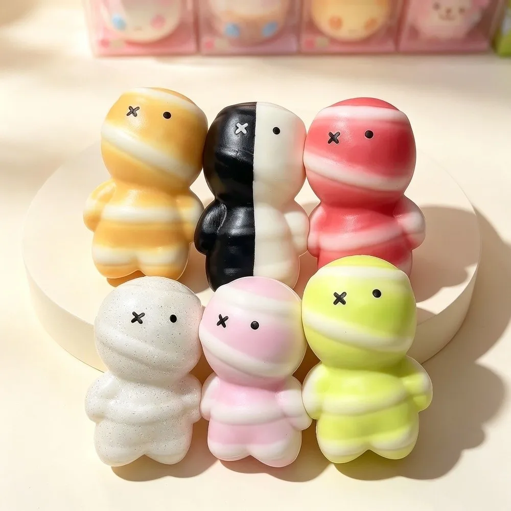 Sensory Soft Mummy Squishy Super Soft Moist Mummy Squeezable Pressable Cute Mummy Slow Rebound Boys