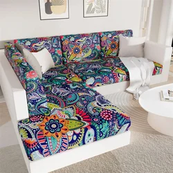 Kitinjoy-Juste de canapé imprimée pour salon, housse de coussin élastique, housse de chaise en polymères pour animaux de compagnie, protecteur de meubles, housse de canapé astronomique complète