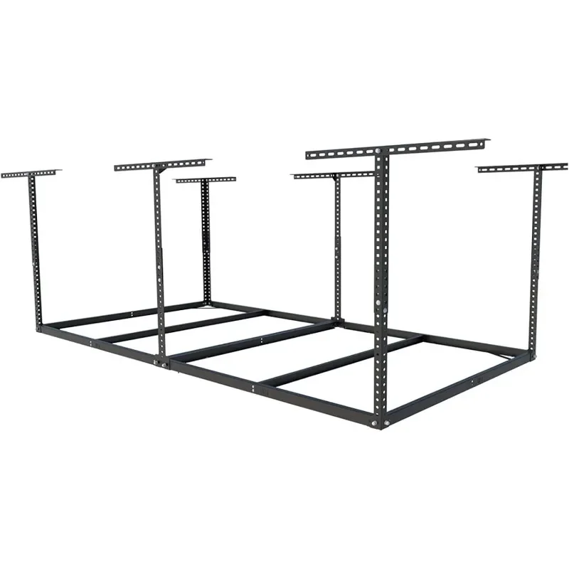 

4x8 Overhead Garage Storage Rack without Decking,Garage Storage Organization System,Heavy Duty Metal