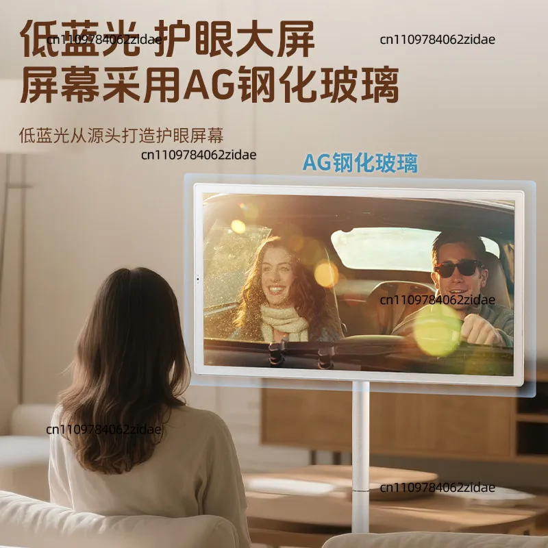 For Bestie Machine 4K Portable Mobile TV 32-inch Overseas Version Large Flat Panel Projection Streaming All-in-One Machine