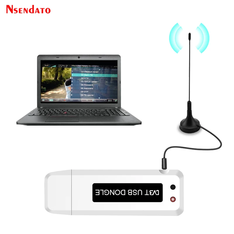 Digital DVB T USB TV Stick sintonizador Dongle DVB-T TV Stick USB2.0 DVBT HDTV TV sintonizador receptor dongle con Control remoto antena IR