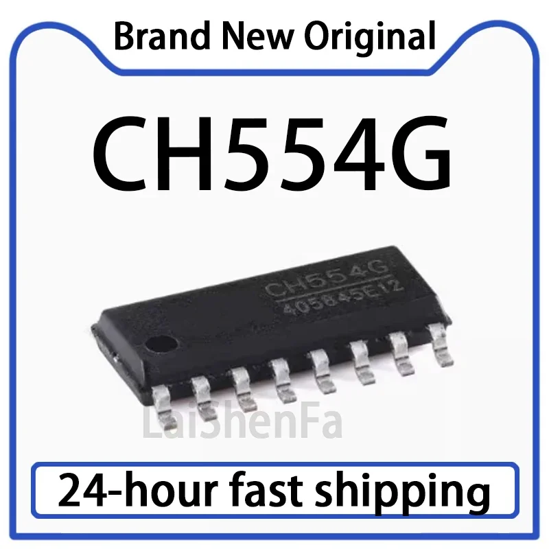 5PCS CH554G SOP-16 8-bit High Cost-effective Enhanced USB Microcontroller Chip, in Stock