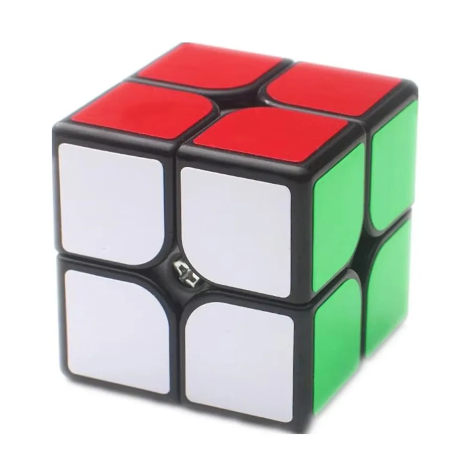 YongJun Magic Cube 2x2 3x3 4x4 5x5 6x6 Black/Stickerless Educational Puzzle Magic Cube For Children Kids Gift Toy Cubo Magico