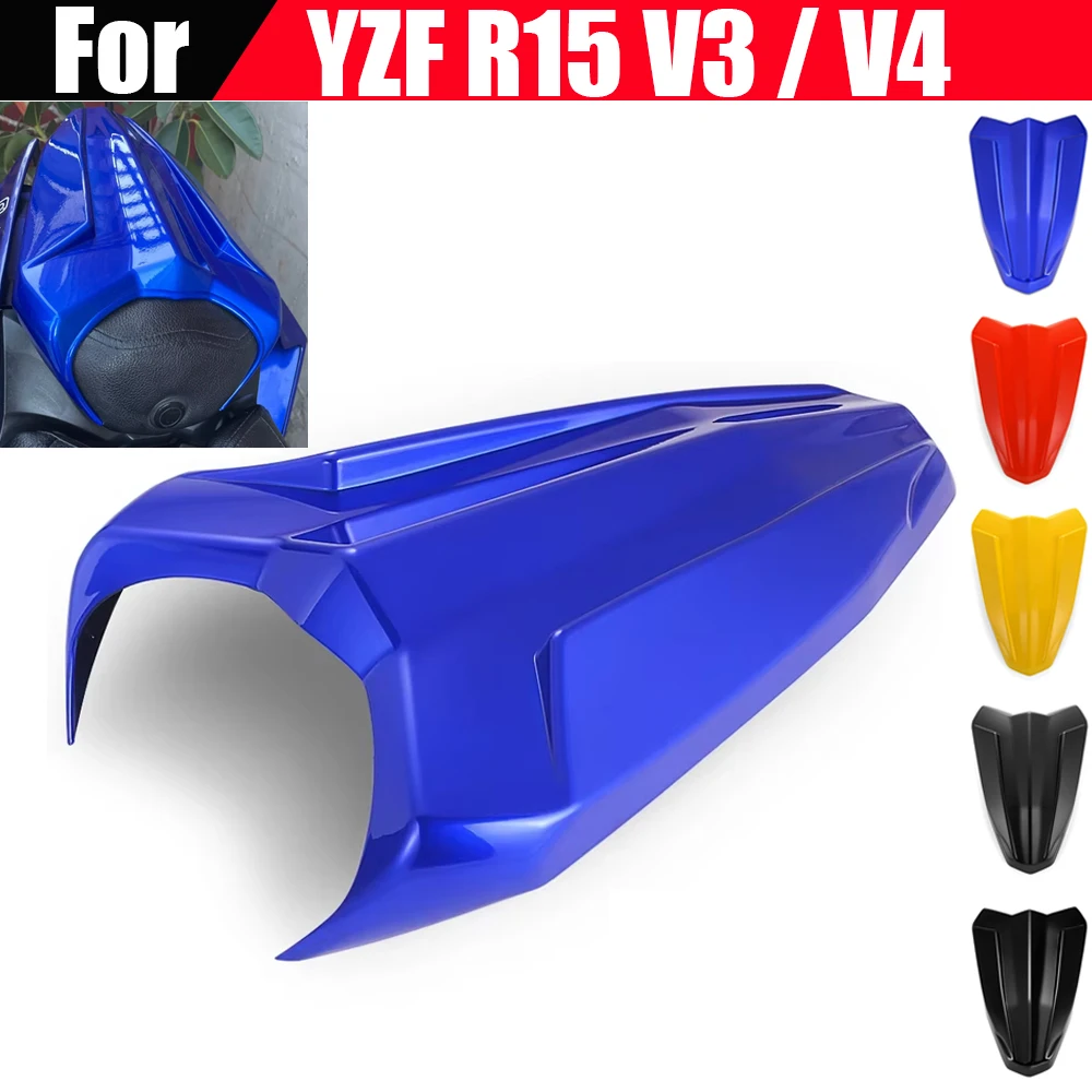 Passenger Rear Seat Cover Cowl Fairing For Yamaha YZF R15 V3 / YZF R15 V4 / YZF R15M V4 YZFR15 YZF-R15
