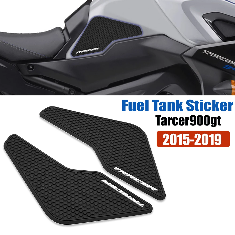 

Для YAMAHA Tracer 900gt MT-09 FJ-09 Tracer 900 GT 2018 2017 2016 2015-2019 мотоциклетные противоскользящие накладки на топливный бак, наклейки на колени